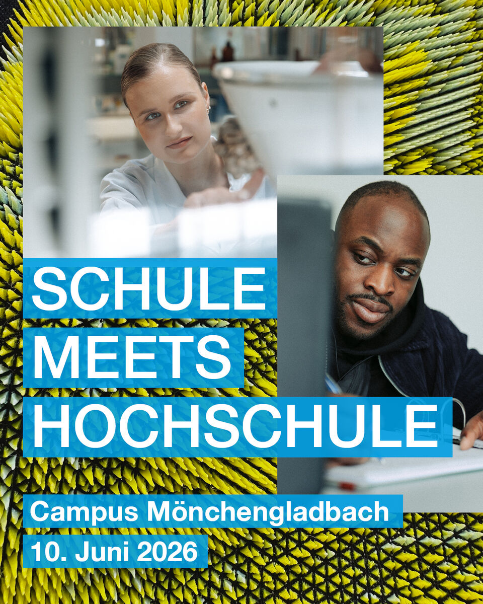 Einladung zum Event SCHULE MEETS HOCHSCHULE