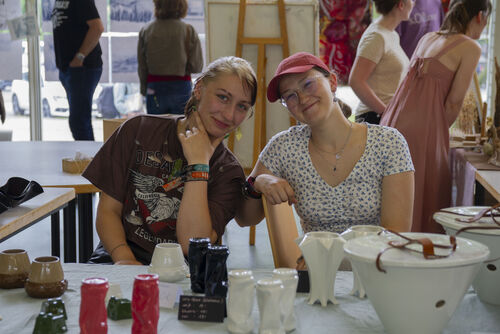 Foto Studierenden Sommermarkt